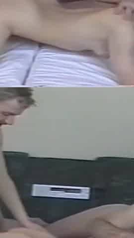 Blonde Babe Devoured in Wild Threesome Oral Frenzy