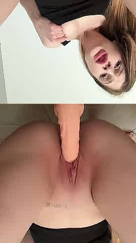 Slender golden-haired petite breasts sensitive teats, moist vagina & arched feet ???? Sub OF
