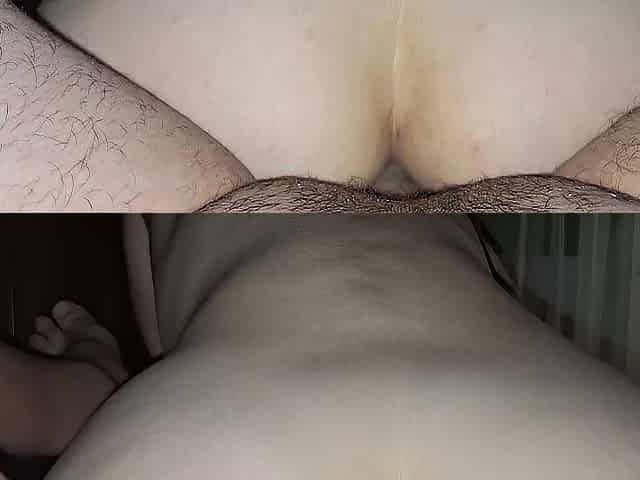 Anal real climax. Banged my spouse on the floor