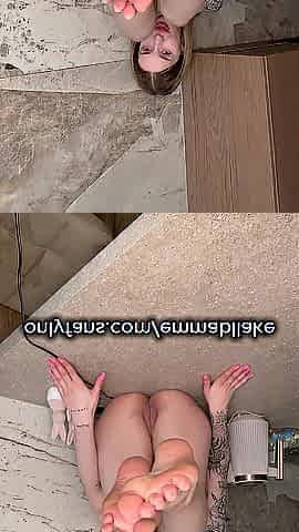 What would u like to do with my feet in real life?????