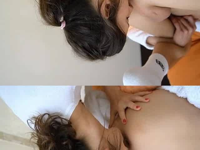 Amateur Ass fucking with a glad ending