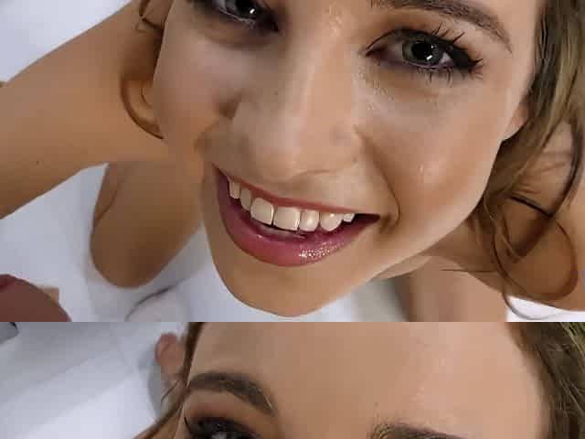 Kinsley Eden Gets Heavy Facial