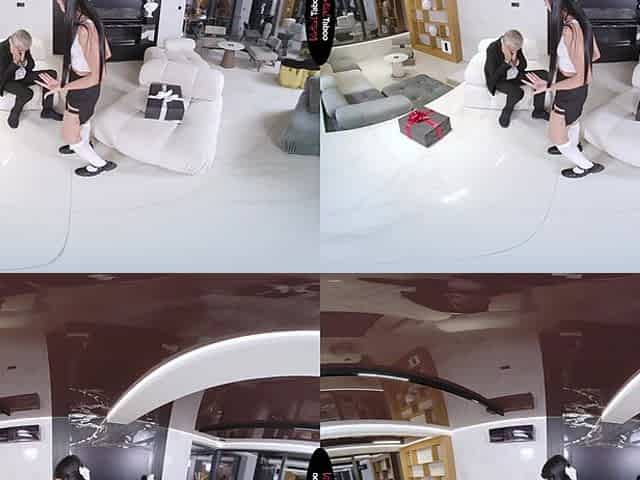 Ara Mix VR Porn: Old Sugar Daddy Tries Cuckold Experience - VirtualTaboo