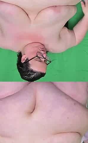 SSBBW Fat Body Dry After Shower Using Towel Part 1
