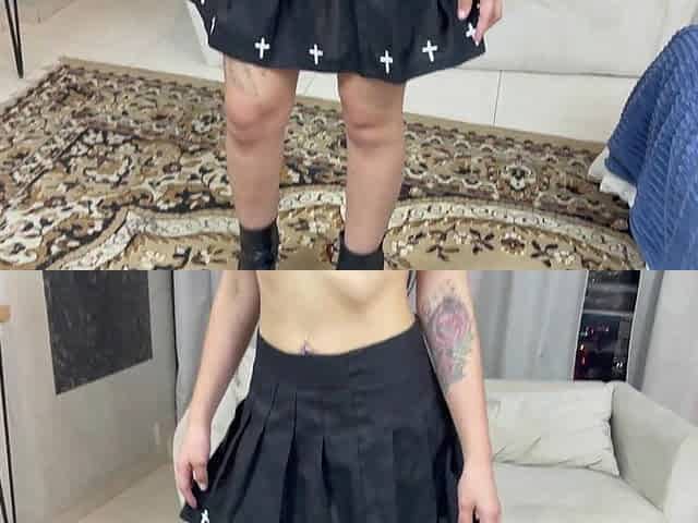 A Goth Girl with a Big Ass Getting Pounded by a Giant BBC Cock - so Naughty She Even Gave Him Her Ass
