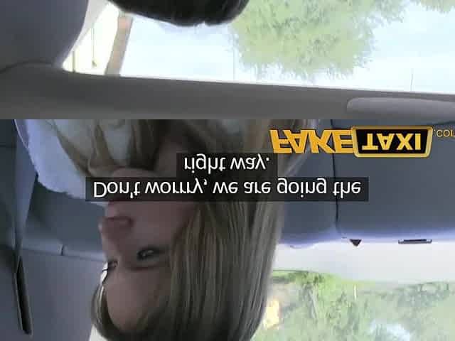 FakeTaxi Youthful Euro angel permeated by biggest rod beneath bridge in public