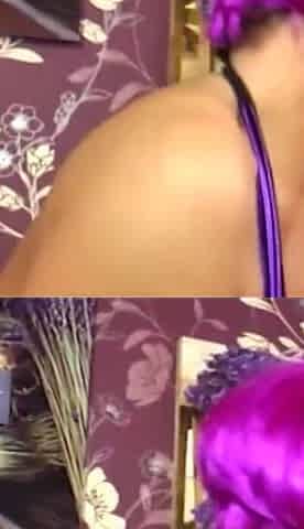 Mature cock and pink hair milf pussy fucking in dogging pussy licking in 69 position