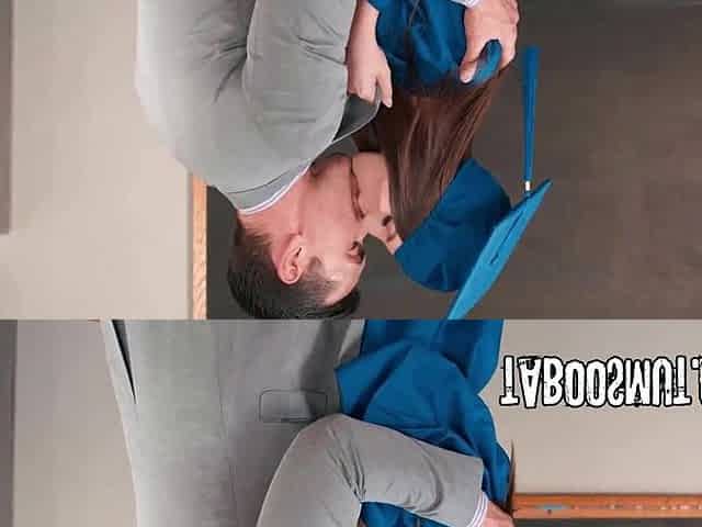 Graduate Honey Gets Her Taut Twat Pounded by Teacher in Empty Classroom