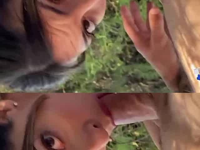 Sexy Argentinas loving the sun with yam-sized bums and shaven pussies, providing public blowjobs and getting doggystyle in the f