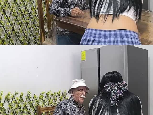 A 60-year-old Man With A Hat Uses Me As His Whore