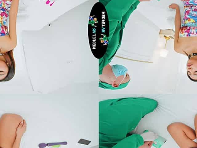 Petite Teen Lets The Doctor's Toys Inside..