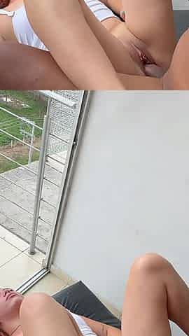 I Fuck My Tender Big Ass Stepsister Hard While She Is Left Alone at Home and I Get Horny to See Her so Sexy