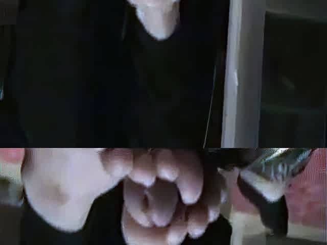 Asian Girl's Foot Fetish During a Call