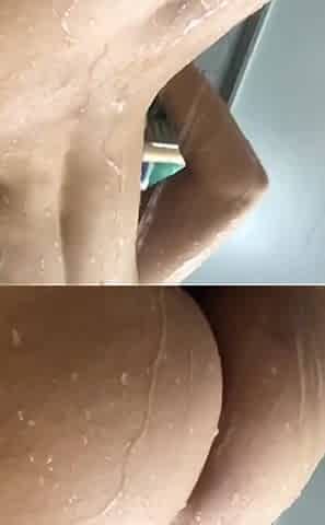 Showering My Tan Lines
