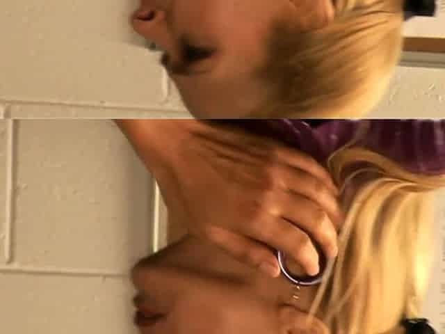 Lesbian milf kissing and pussy licking blonde co teacher
