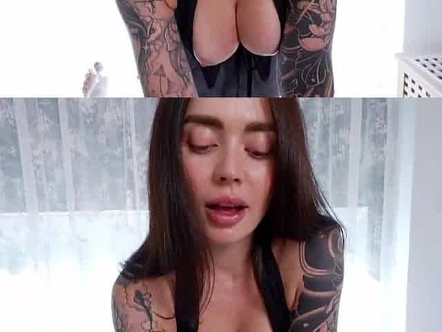 Groaning in doggy whilst this chab pumps me full of cum