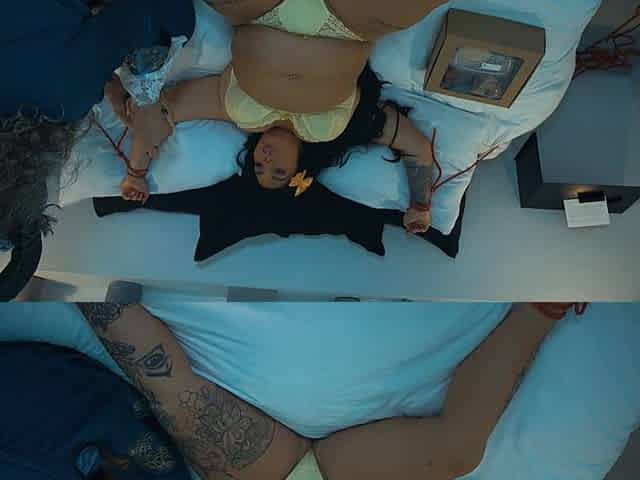Supersized GoddessShar shares intense force feast with passionate partner