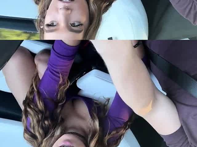 Dont Have To Stop To Fuck Sexy PAWG Teen On Way Home