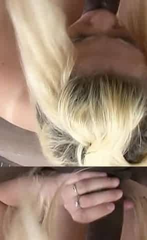 Blonde Fat MILF Paris Gets Her Fat Pussy Fucked in Interracial