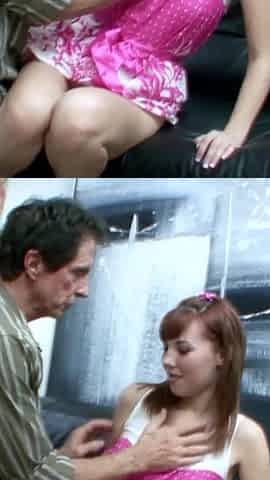 In the music college the flute is played differently - Old and sexy teen skinny rough fuck