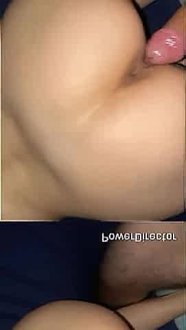 Omg my neighbor went to far this time covering my vagina with cum