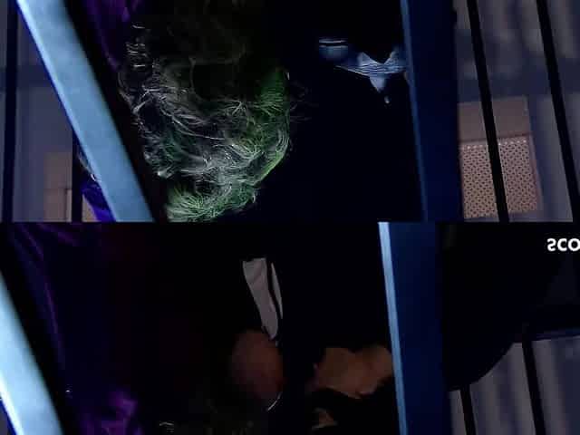 Joker FFM threesome orgy Porn Parody