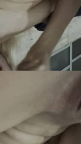 Blonde Masturbates Before Going to Work