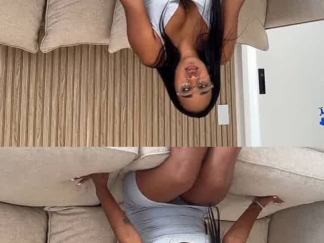 Hotwife Leyne Rodriguez blows ginormous dick in first porn interview!