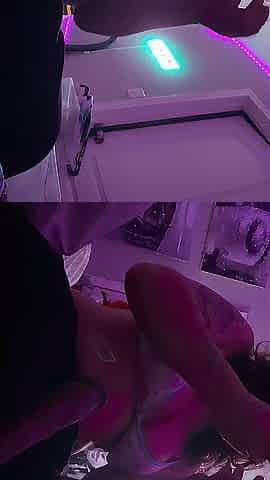 Using a bbc sex tool on my taut Lalin girl virgin butt