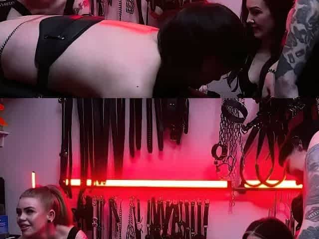 The Divine Right - Six Domme Gangbang