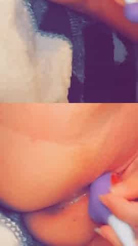 Fucking myself hard