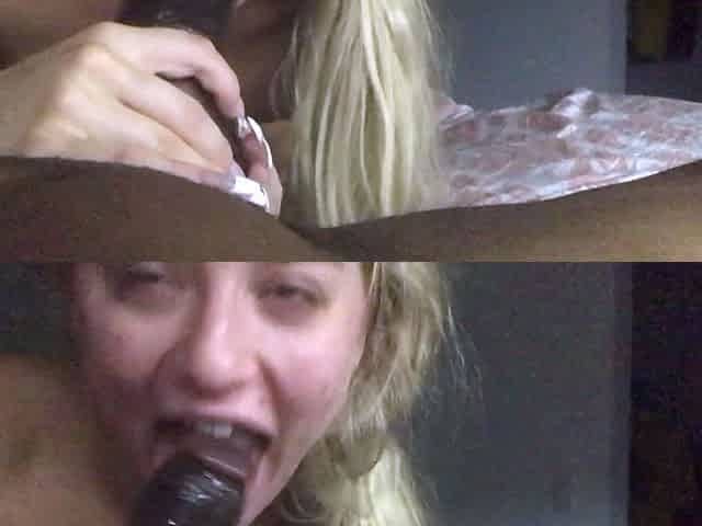 amateur interracial blowjob