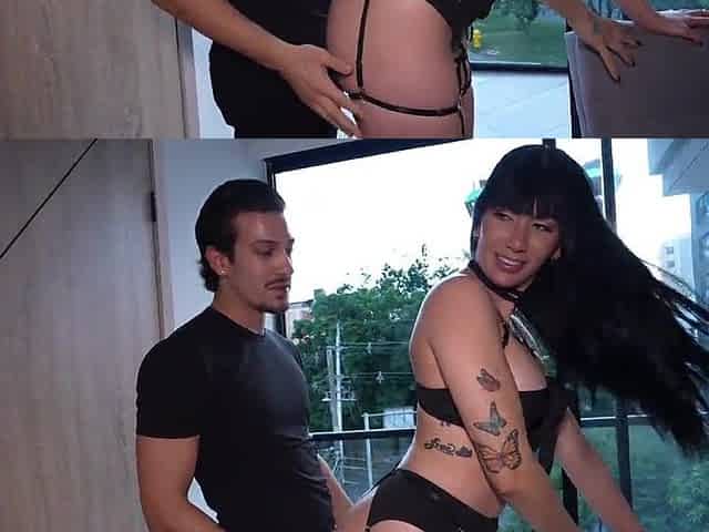 In Medellin on vacation I called an old ally to have a fun the apartment