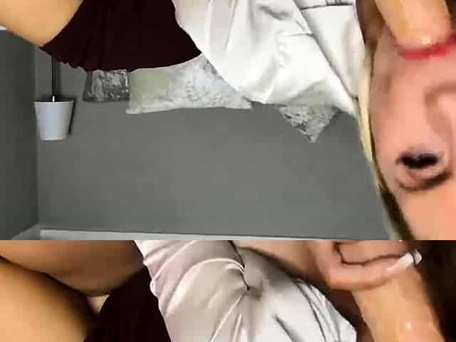 Big titted blonde milf solo toying