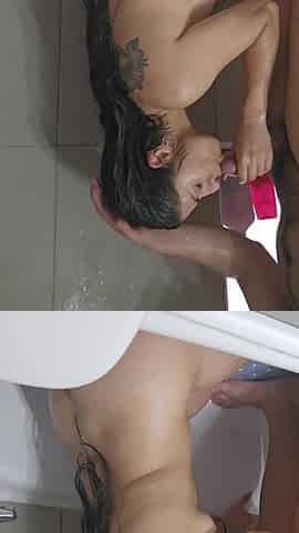 87. Facial in the Shower Mia Niqab
