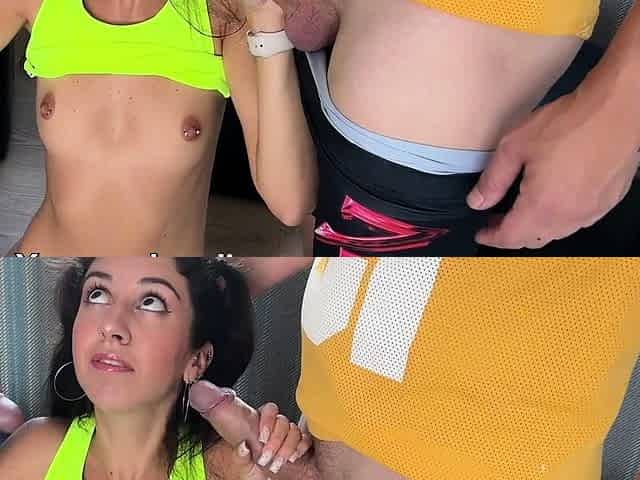 Cuckold Husband Late for Training and Caught Wife Being