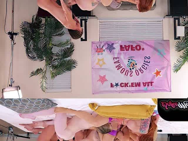 Hot MILF Sofie Marie Cant Control Herself Riding Multiple Cocks in Wild Orgy