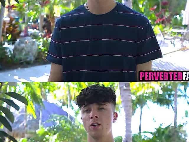 Step mamma is curious of step son's penis