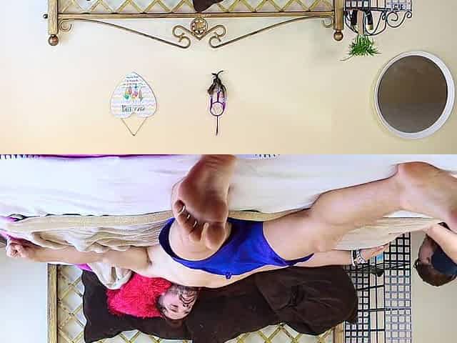 Physical therapy turns into Anal Creampie Cum Drinking Fallon West