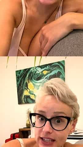 amateur blonde solo webcam