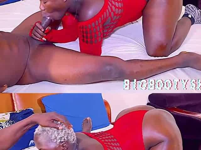 Black Large ass spicy fucked by Giantcock