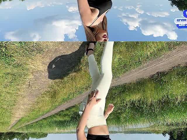 Breasty Cute Chick In White Constricted Leggings Shows Large Butt On Walk Had Quick Casual Sex