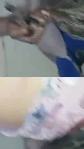 WildEnglishBBW BBC Nata4sex fast deep hairy pulling doggy pussy pounding