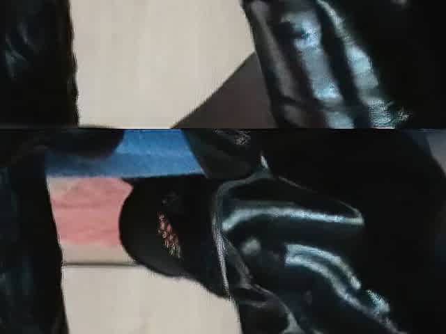 Zicken cunt squirt riding on large Ebony Sex toy