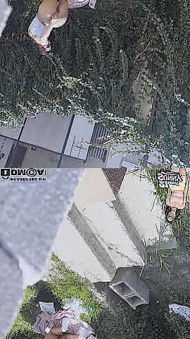 Somebody watching me when I masturbating end squirting in the garden