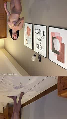 Pee in Nylon Pantyhose, Spit on Boobs, Ahegao