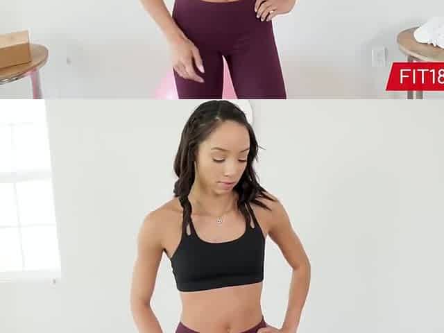 Fit And Skinny Light Skin Black Girl Casting With Alexis Tae
