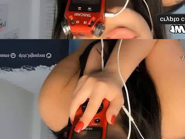 ASMR INTENSE Sexy phat caboose latina wearing tight denim trousers messy conversing twerking and blowjob