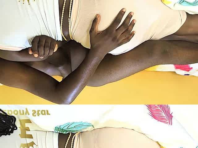 CREAMPIE for my Ghanaian neighbour