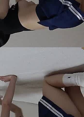 A Japanese Girl in Wedgie Thong Panties Cleans Her Apartment While Repeatedly Fixing Her Big Tits That Stick Out of Her T-shirt